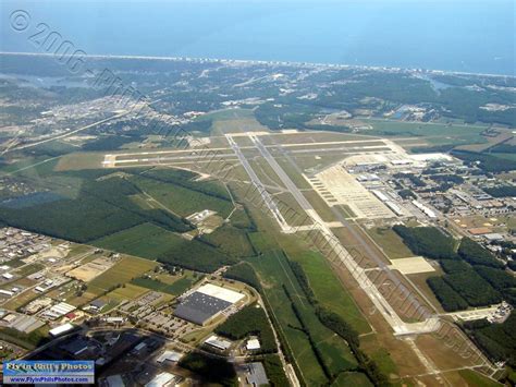 Aerial view of Naval Air Station Oceana