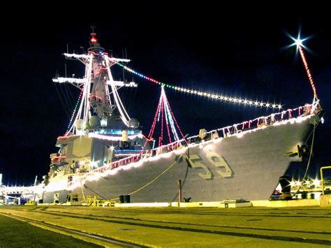 Naval Base Christmas Celebration