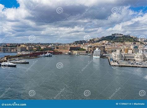 Naval Port in Naples, Italy