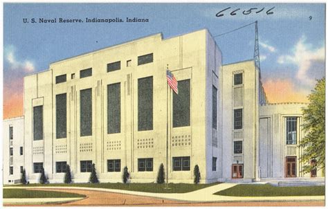 Naval Reserve Center Indianapolis in 1942