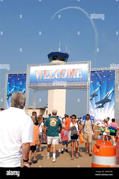 Naval Station Oceana Air Show Crowds