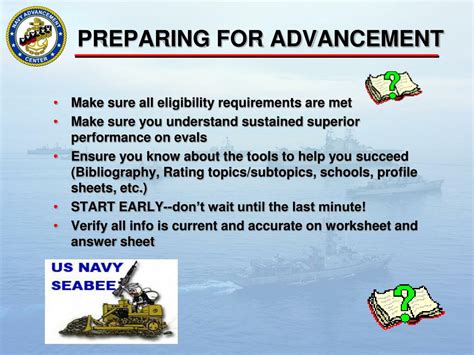 Navy Advancement Tips