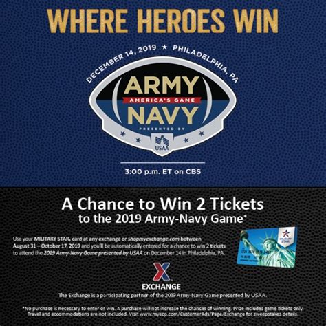 Navy Army Game Tickets