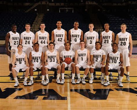 Navy Basketball Player