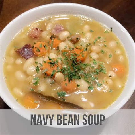 Navy Bean Soup Dietary Information