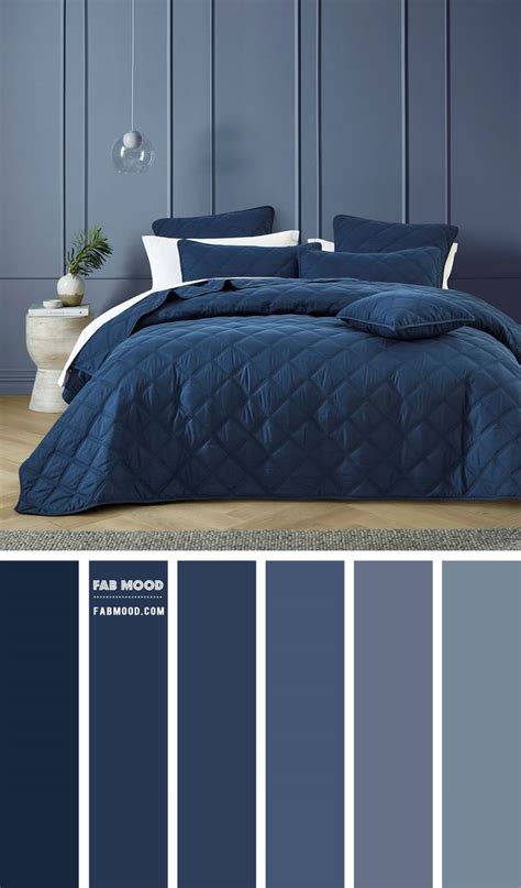 Navy Bedroom Color Schemes Image 2