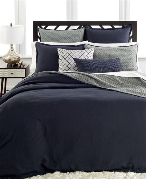 Navy Bedroom Textiles