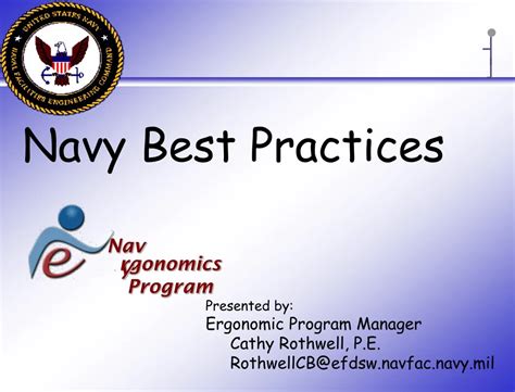 Navy Best Practices