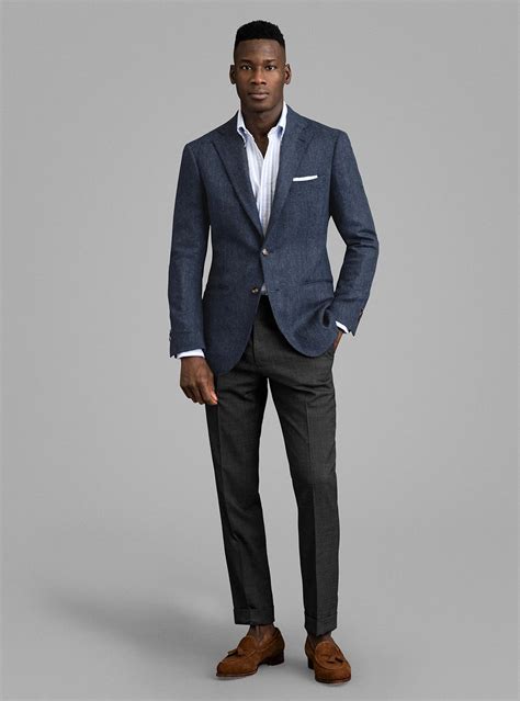 Navy Blazer Pants