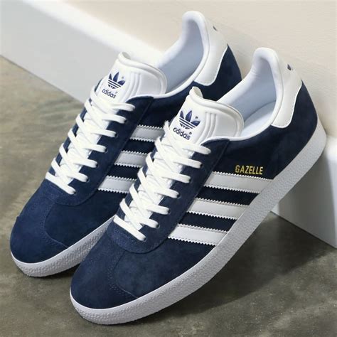 Navy Blue Adidas Gazelle