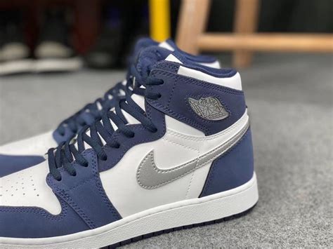 Navy Blue Air Jordan 1