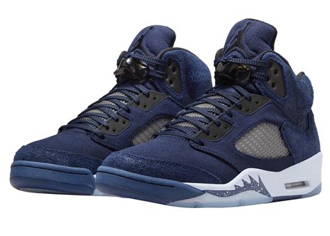 Navy Blue Air Jordan 5