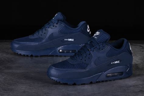 Navy Blue Air Max 90 Sneakers