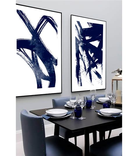 Navy Blue Art Gallery