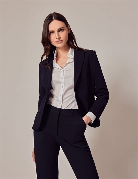 Navy Blue Blazer For Women