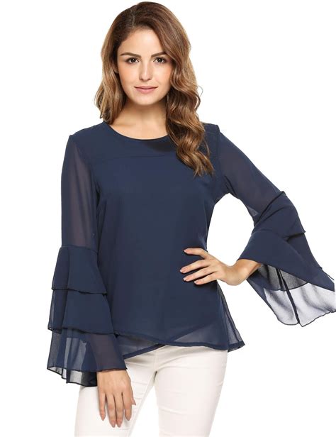 Navy Blue Blouse Inspiration