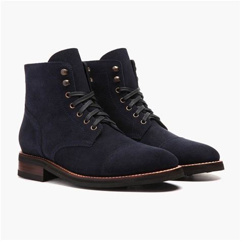 Navy Blue Boots for Men