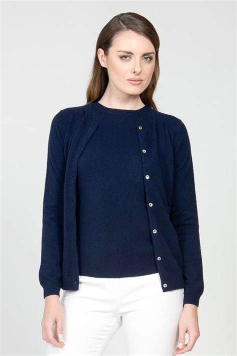 Navy Blue Cardigan Collection