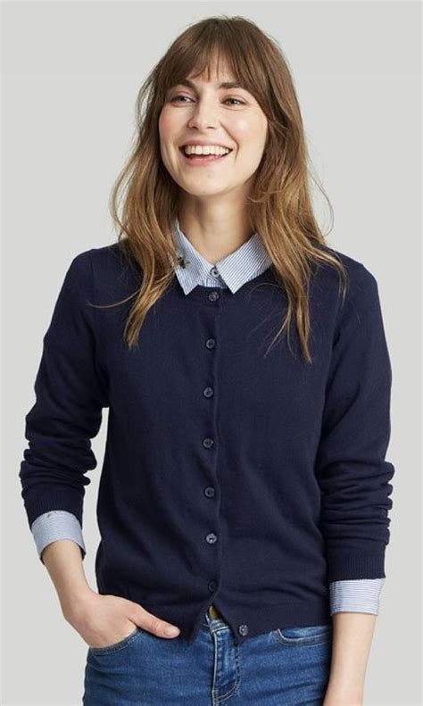 Navy Blue Cardigan Fashion Tips