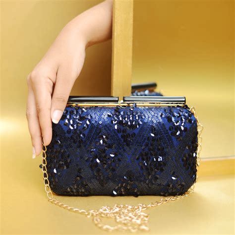 Navy Blue Clutch