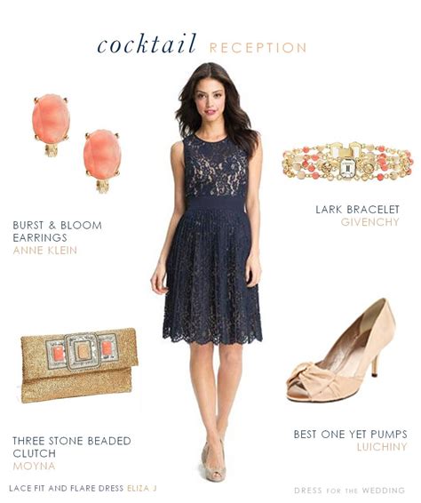 Navy Blue Cocktail Dress Accessories