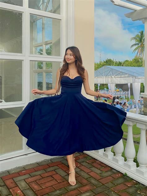 Navy Blue Colour Dress Fashion Trends