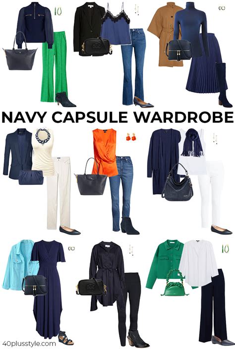 Navy Blue Colour Dress Fashion for Different Body Types