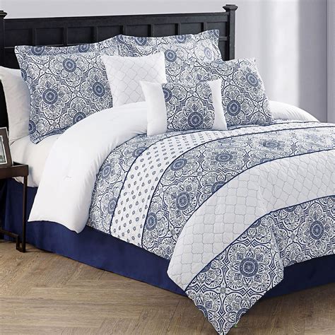 Navy Blue Comforter Set Care