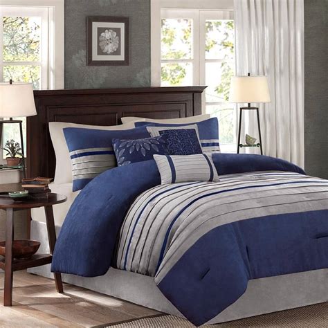 Navy Blue Comforter Set Ideas