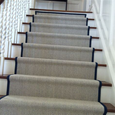 Navy Blue Drapes for Staircase