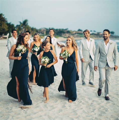 Navy Blue Dress Beach