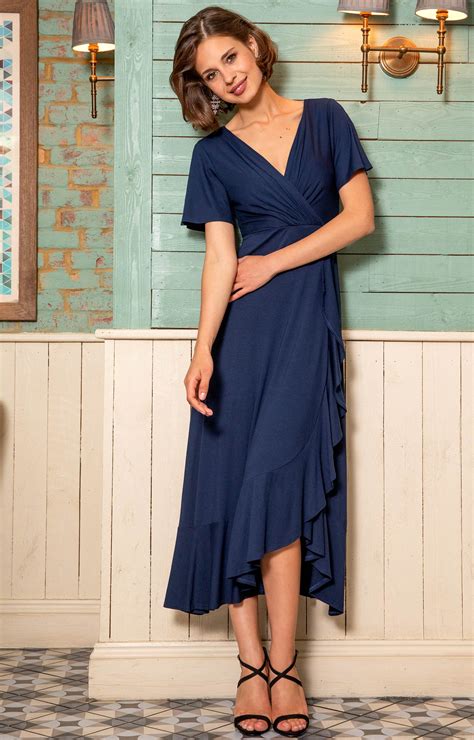 Navy Blue Dress Date