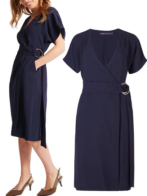 Navy Blue Dress for Petite Women