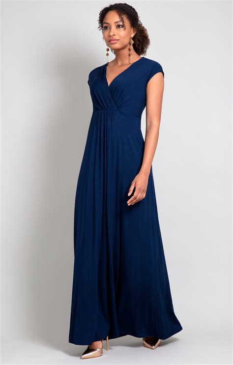 Navy Blue Dress Modern