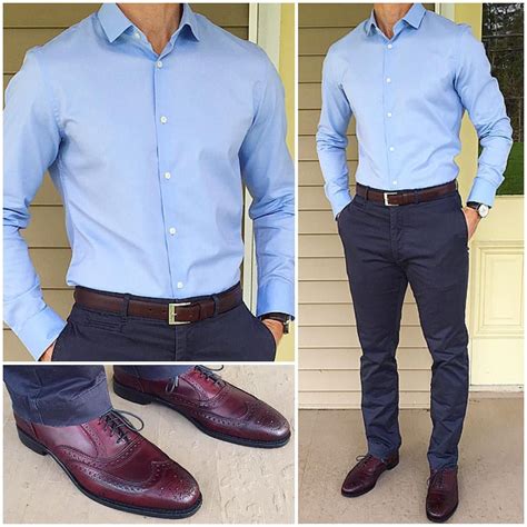 Navy Blue Dress Shoes For Business Casual