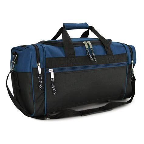 Navy Blue Duffel Bag