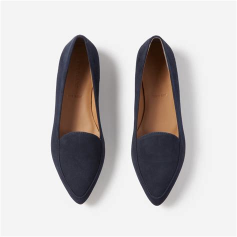 Navy Blue Flats Collection