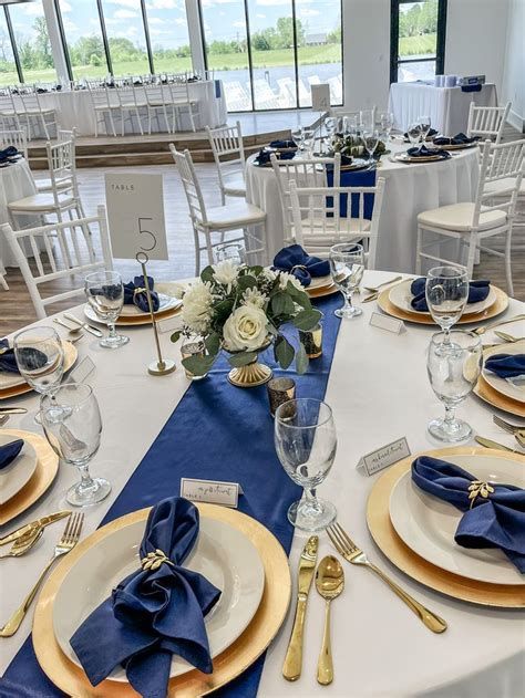 Navy Blue and Gold Creative Ideas