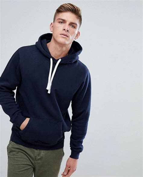 Navy Blue Hoodie Fashion Statement