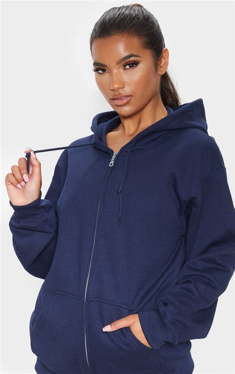 Navy Blue Hoodie Style Inspiration