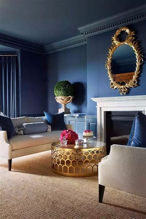 Navy Blue Interior Design