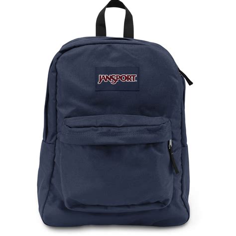 Navy Blue Jansport Backpack Travel