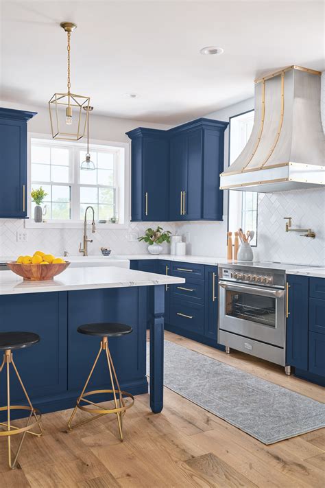 Navy Blue Kitchen Decor