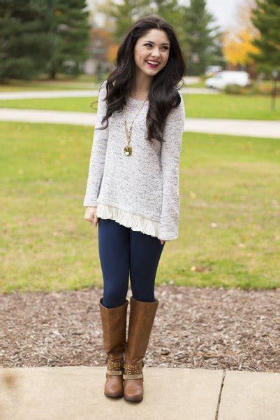 Navy Blue Leggings For Work