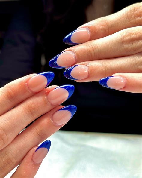 Navy Blue Nails Gallery