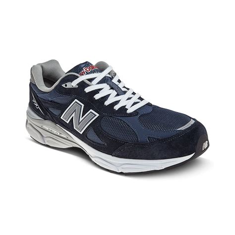 Navy Blue New Balance Athletic Shoes