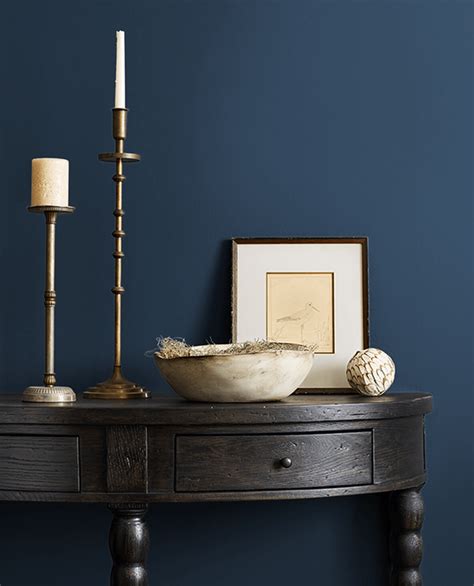 Navy Blue Paint and Furniture