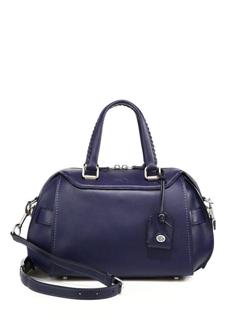 Navy Blue Satchel