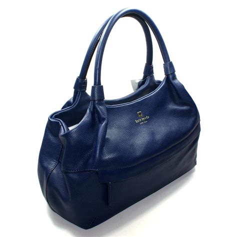 Navy Blue Satchel