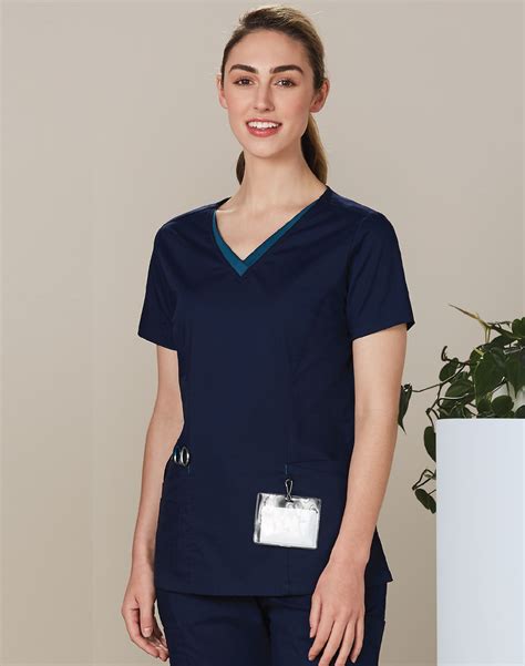 Navy Blue Scrubs for Hospital Staff